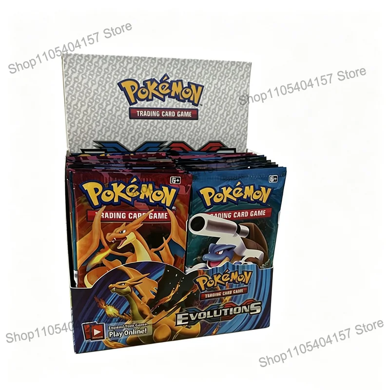 360 Stück Pokemon-Karten Evolutions Battle Style Booster Box Sammelkartenspiel TCG Kinder-Sammelkarten Pokemon Spielzeug