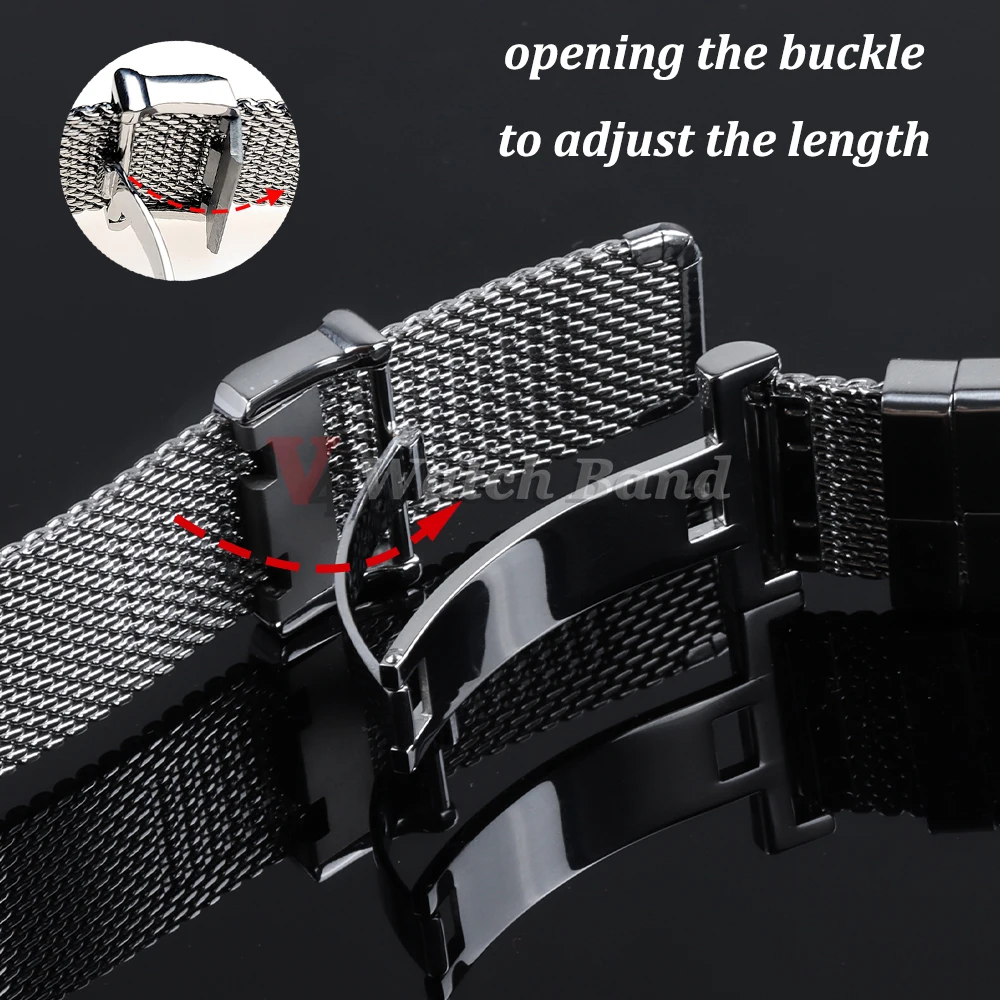 Metalowa opaska mediolańska 1, – Mesh Strap Metal recenzja i cena