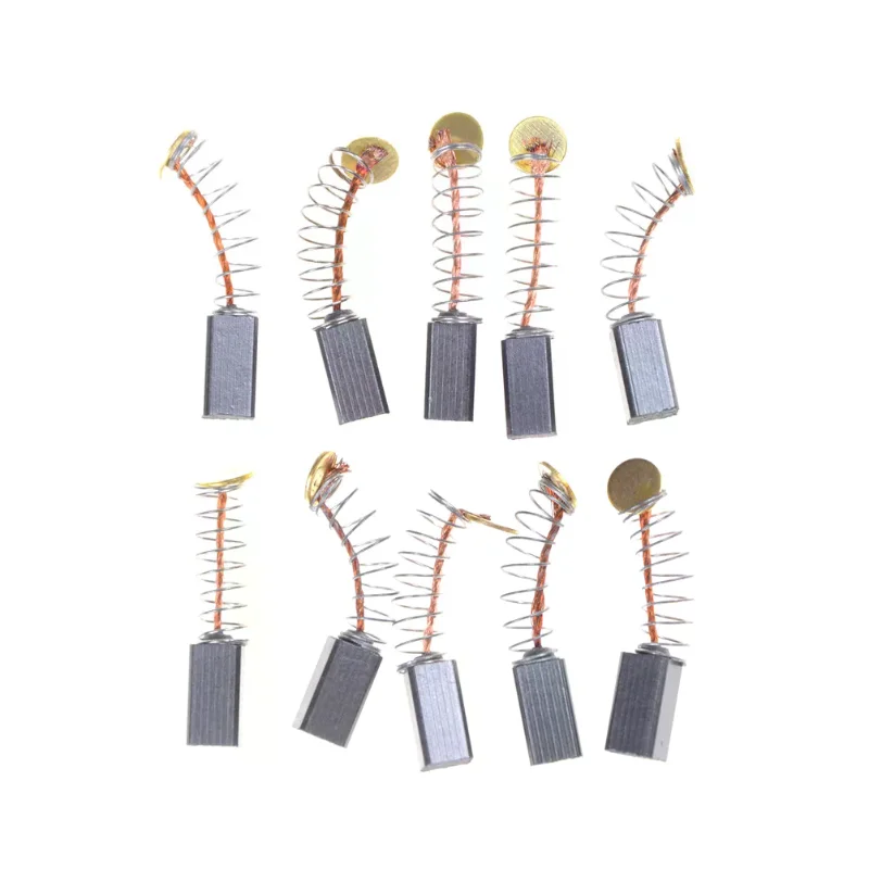 10PCS 5 x 5 x 8mm Power Tool Motor Carbon Brush Replacements