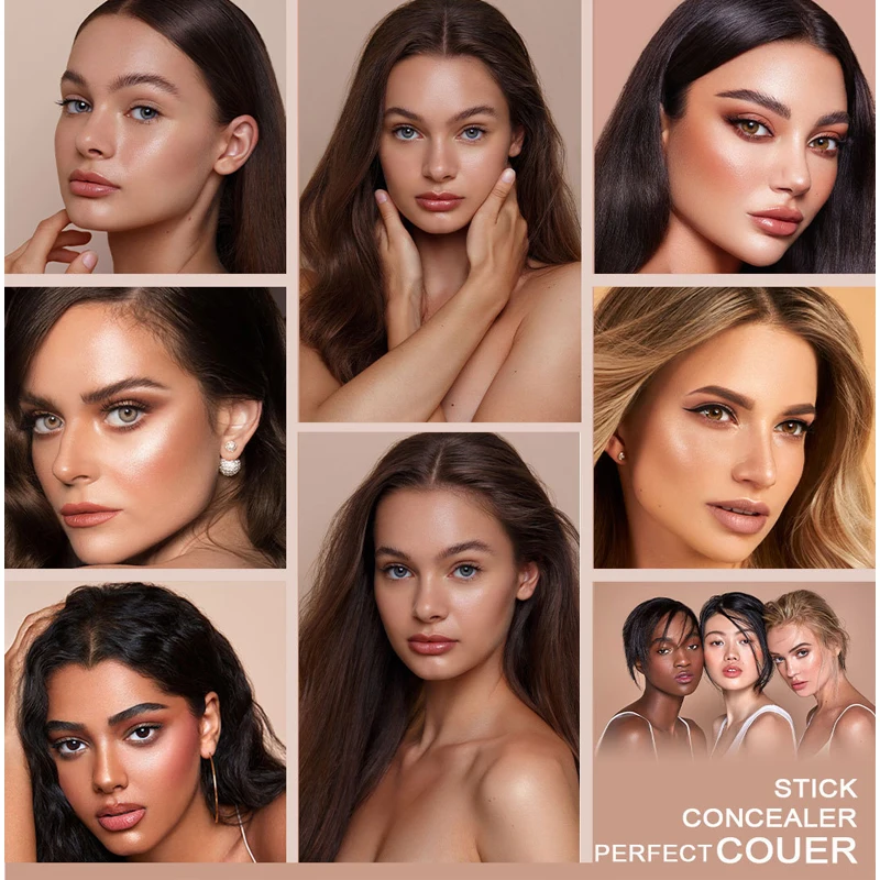 Duurzame concealer die make-up kunt houden, waterdicht en zweetbestendig, creëert een natuurlijke look en een ideaal cadeau voor meisjes