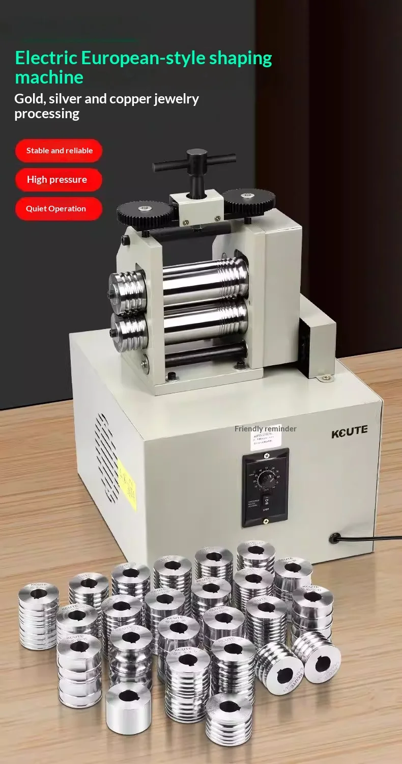 Electric Tablet Press, Gold and Silver Ring Bracelet Processing, Round Pressing, Semi-round Ancient Gold Pressing Machine