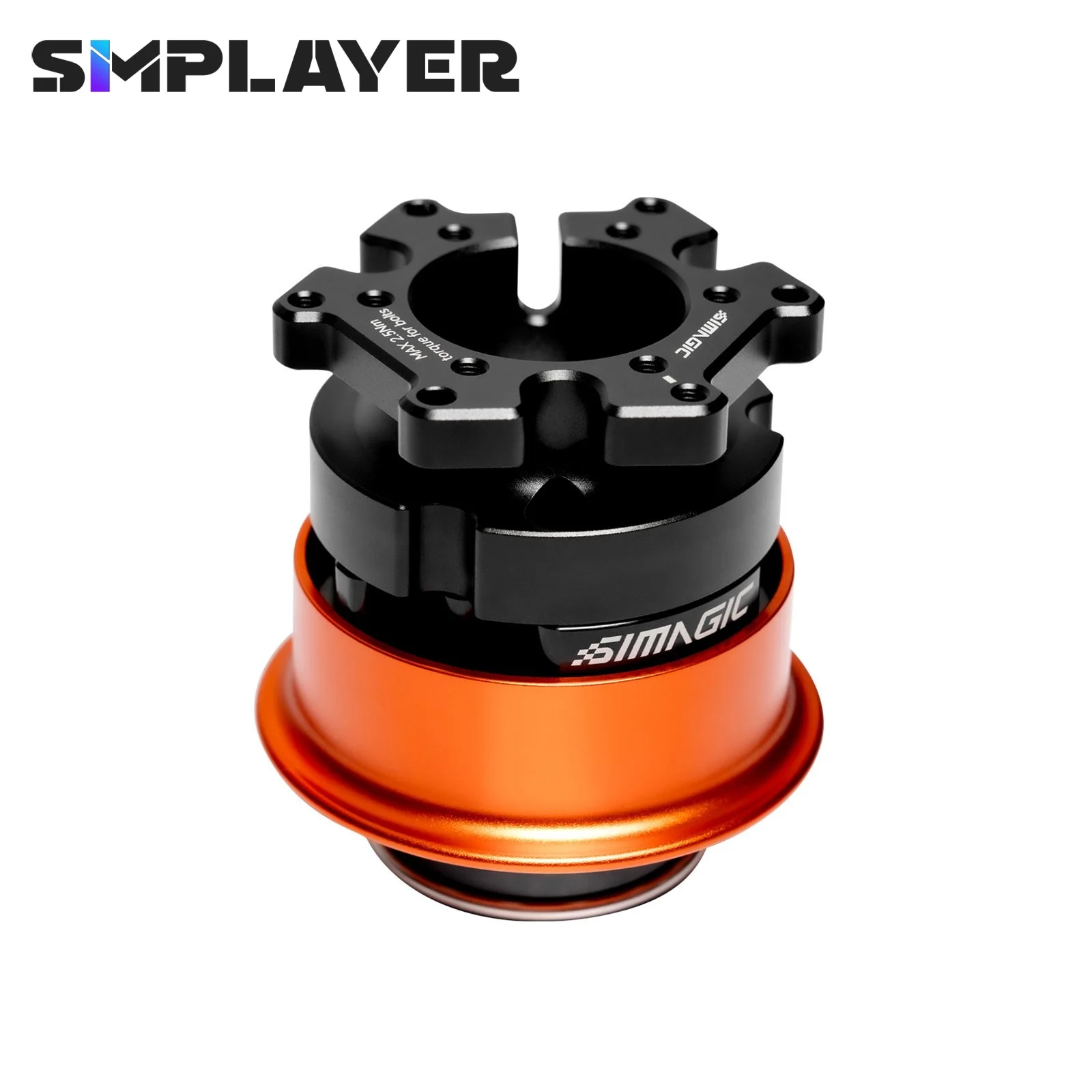 

SimPlayer Simagic QR-A Wheel Base Quick Release Adapter for Alpha EVO Base and Third-Party Steering Wheels