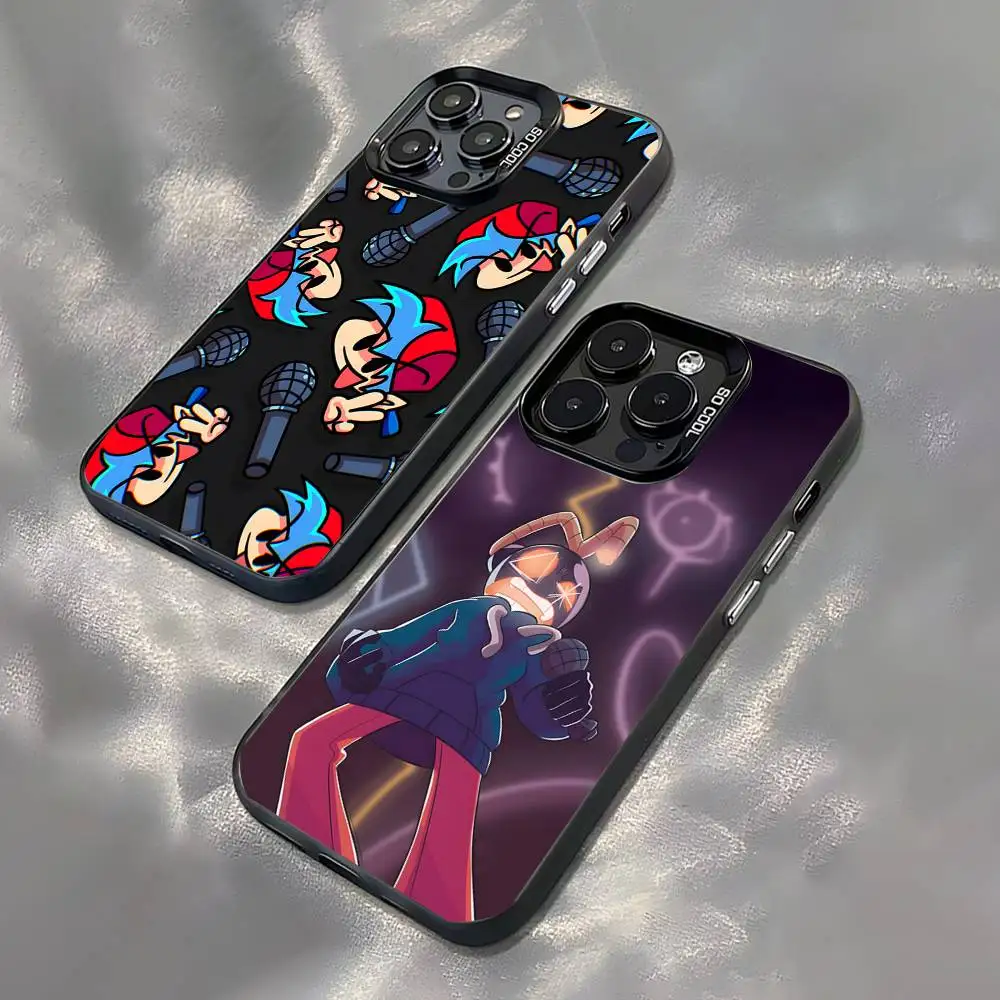 

Game F-Friday Night F-Funkins Phone Case For iPhone 17,16,15,14,13,12,11,Pro,XS,Max,Plus,Mini,SE4,E Black Matte Shockproof Cover