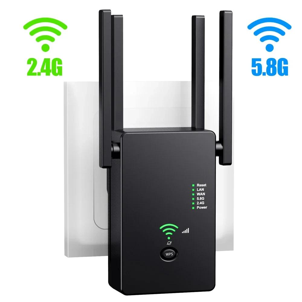 

AC1200 Беспроводной 5G Wi-Fi удлинитель/маршрутизатор/AP двухдиапазонный повторитель усилитель сигнала 802.11AC точка доступа Wi-Fi дальнего действия 1200 Мбит/с