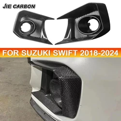 For Suzuki Swift Sport ZC33S Series Front Bumper Side Fog Lamp Bezel Trim Covers 2018-2024 Auto Accessories Decorative Suspensio