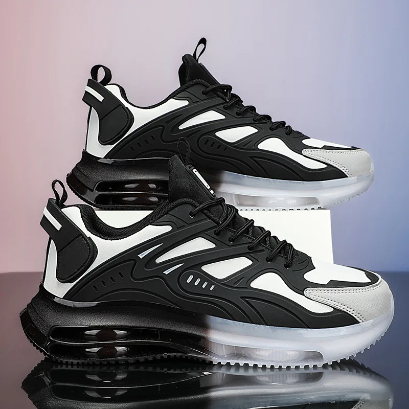 

2026 NEW Men Shoes Casual Walk Air Cushion Marathon Breathable Lightweight Women's Comfortable Athletic Nonskid Sneakers