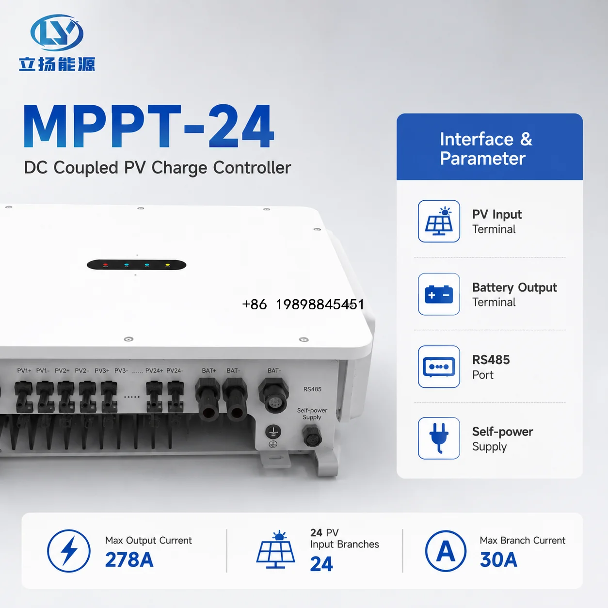 PV Generation and Commercial Battery Energy Storage High Efficiency DC/DC Converter with MPPT for