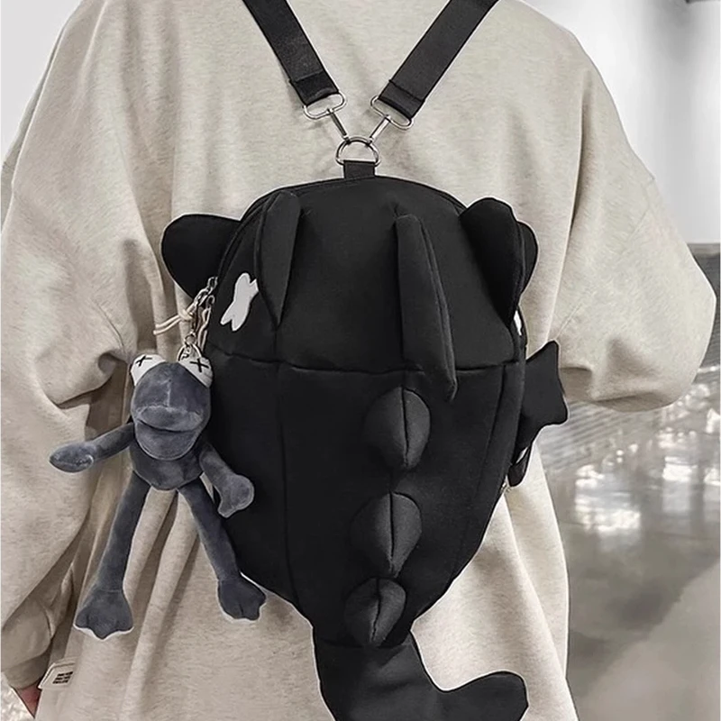 

Shark Backpacks Niche Design Sense Cycling Bags For Men And Women Whale Motorcycle Backpacks Helmet Bags Travel Computer Bags