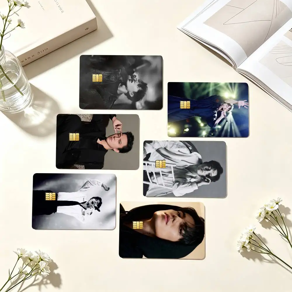 D-Dimash Kudaibergen Singer Credit Card HD Stickers Game Card Decal Small Chip Waterproof Sticker Gift