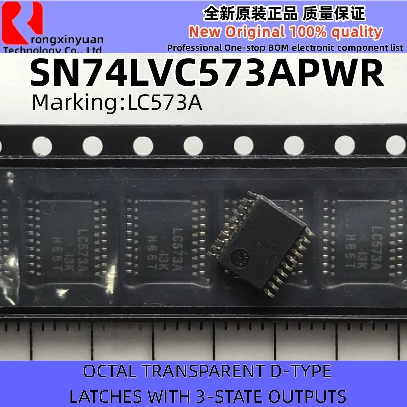 20pcs SN74LVC574APWR LC574A SN74LVC574APW SN74LVC574A 74LVC574A SN74LVC573APWR LC573A SN74LVC573A 74LVC573A TSSOP20 100% New