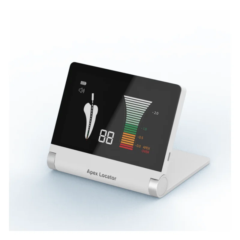 den   tal R7 Apex Locator Foldable Multi-frequency TechnologyEndo Measurer with Large Touch Screen Digital Electronic Apex Locat