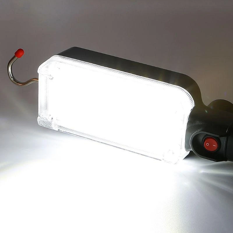 D8KF Portable USB Rechargeable Work Light COB Repairing Lamp With Magnet & Hook 34 LE