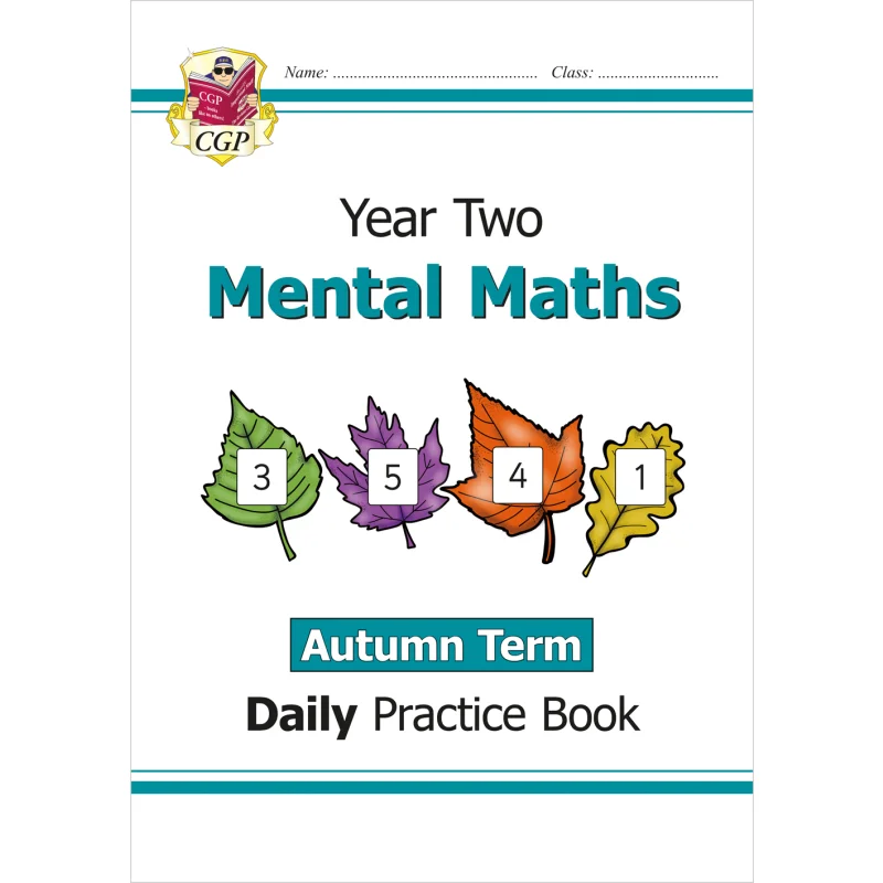 

New KS1 Mental Maths Daily Practice Book Year 2 Autumn Term CGP Books Coordination Group Publications 9781789087628 Book