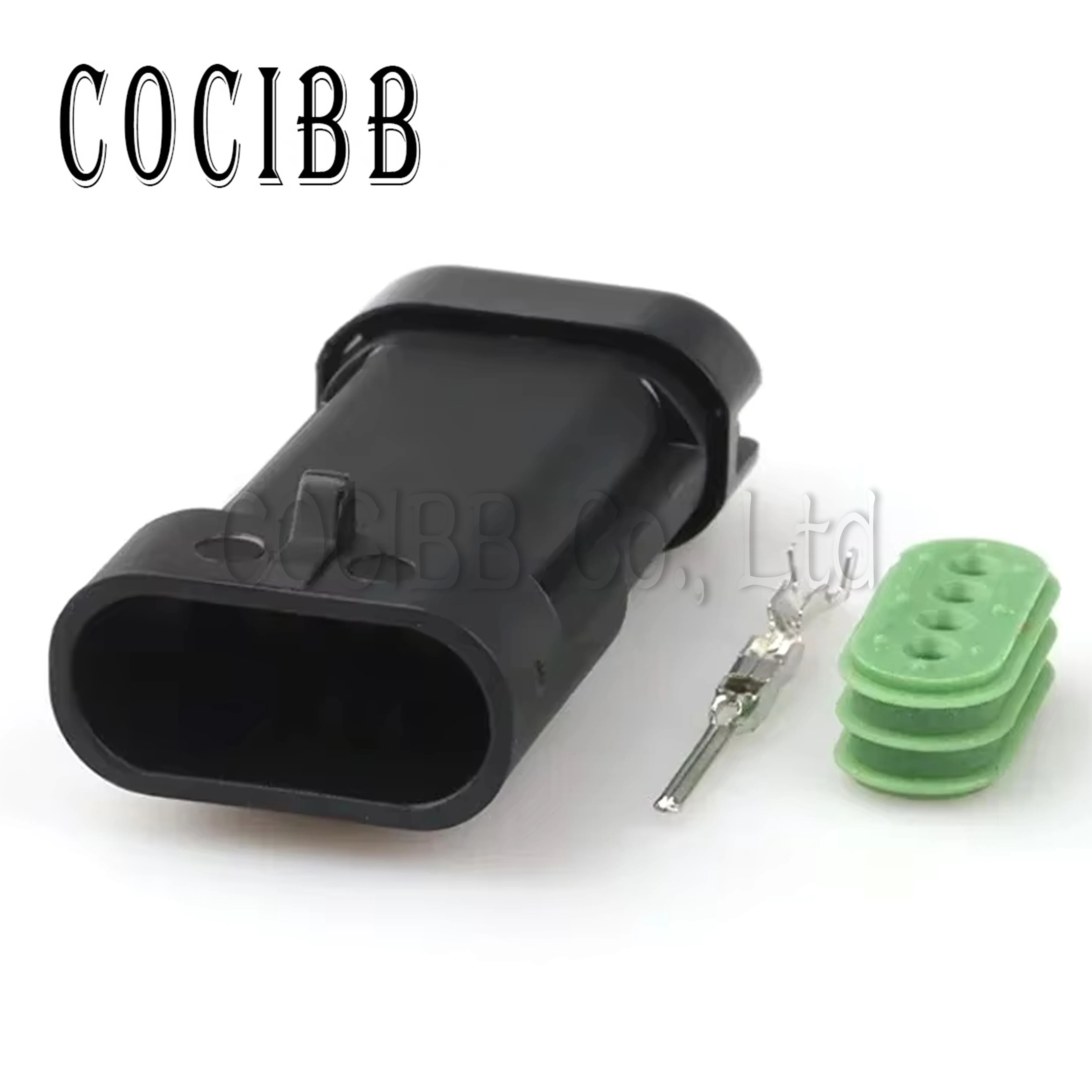 

1 Set 4 Pin Delphi Car Intake Pressure Wire Connector Electrical Auto Male Female Oxygen Cable Sensor Plug 12162190 12162188