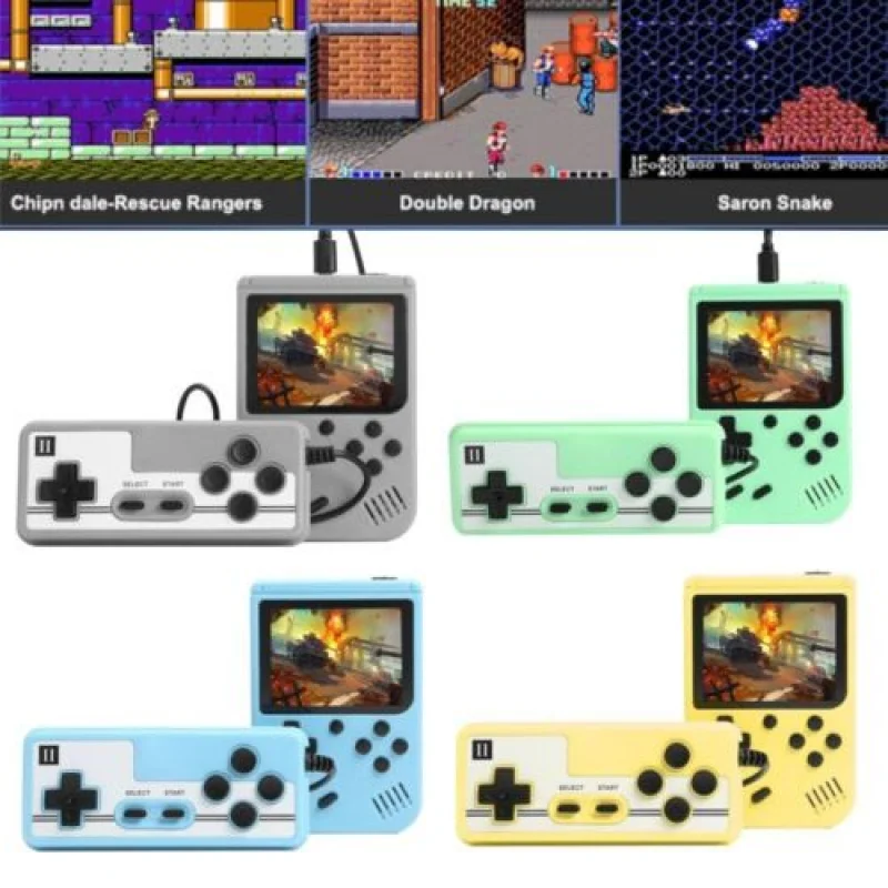 Built-in 500+ Classic games 5 inch arcade retro Console for TV Video Game Handheld Game Player for Game boy two player games