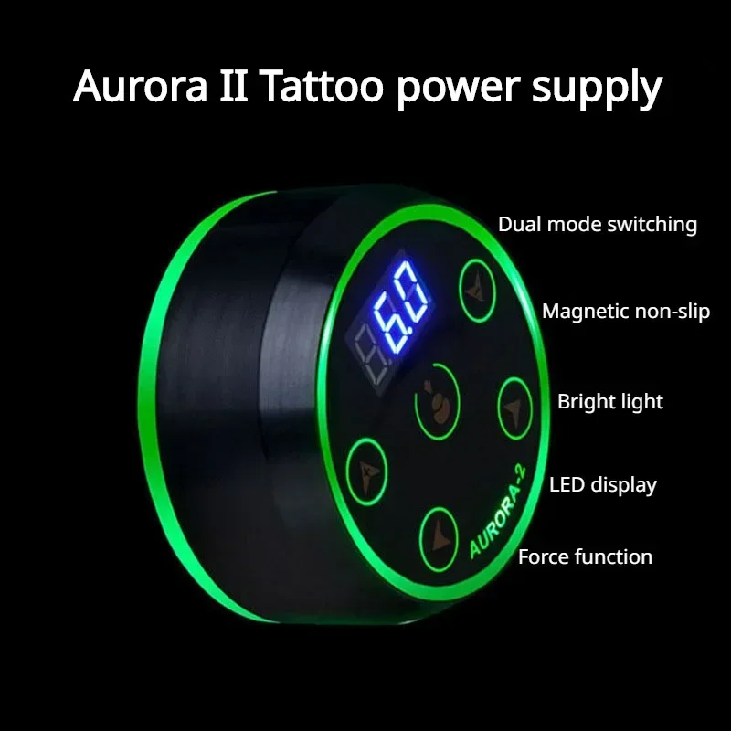 Tattoo Battery Aurora Second Generation Tattoo Power Touch Adjustment Power High Power Adjustable Accessory Equipment Brand New