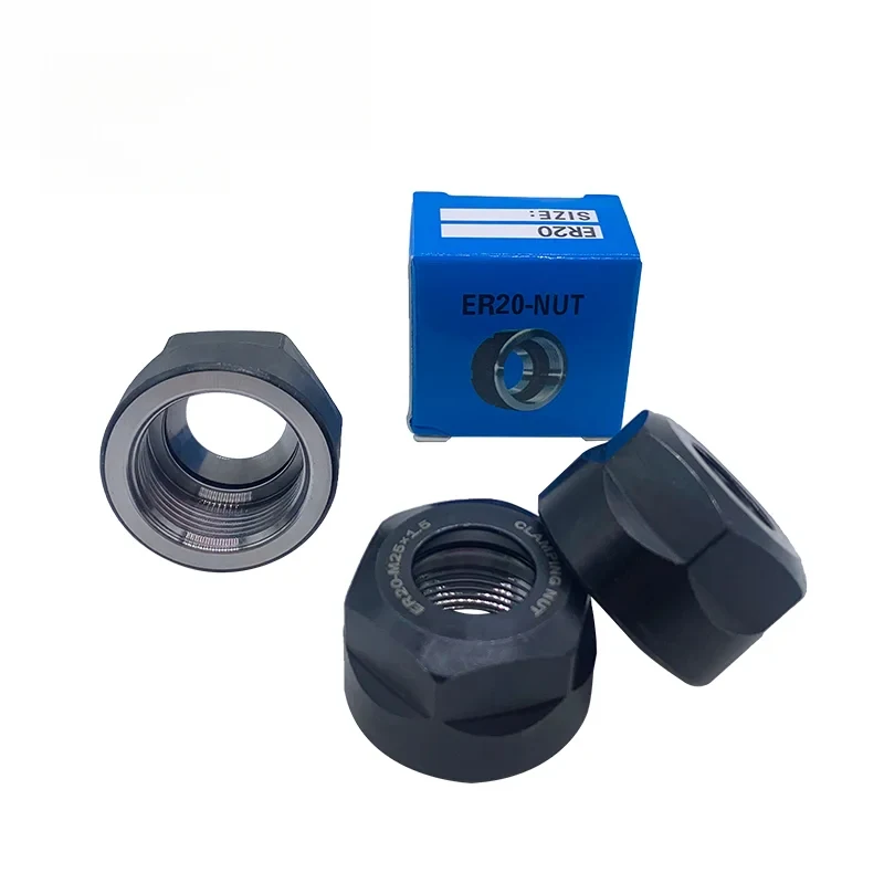 10個入り高精度クランプナット木工工具er20-m25x15彫刻機用