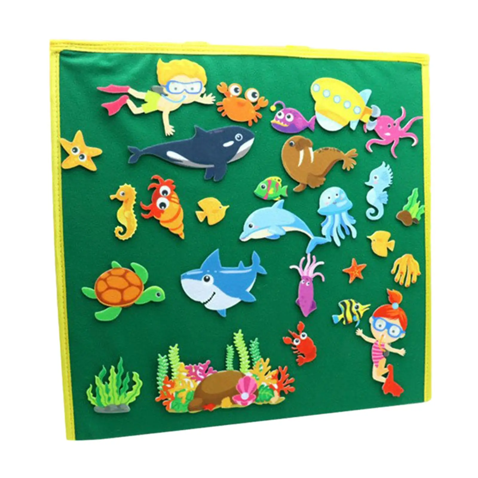 Felt Stories Activities Kits Party Art and Crafts Gift for 3+ Years Old Preschool Felt Flannel Board Quiet Book for Kids