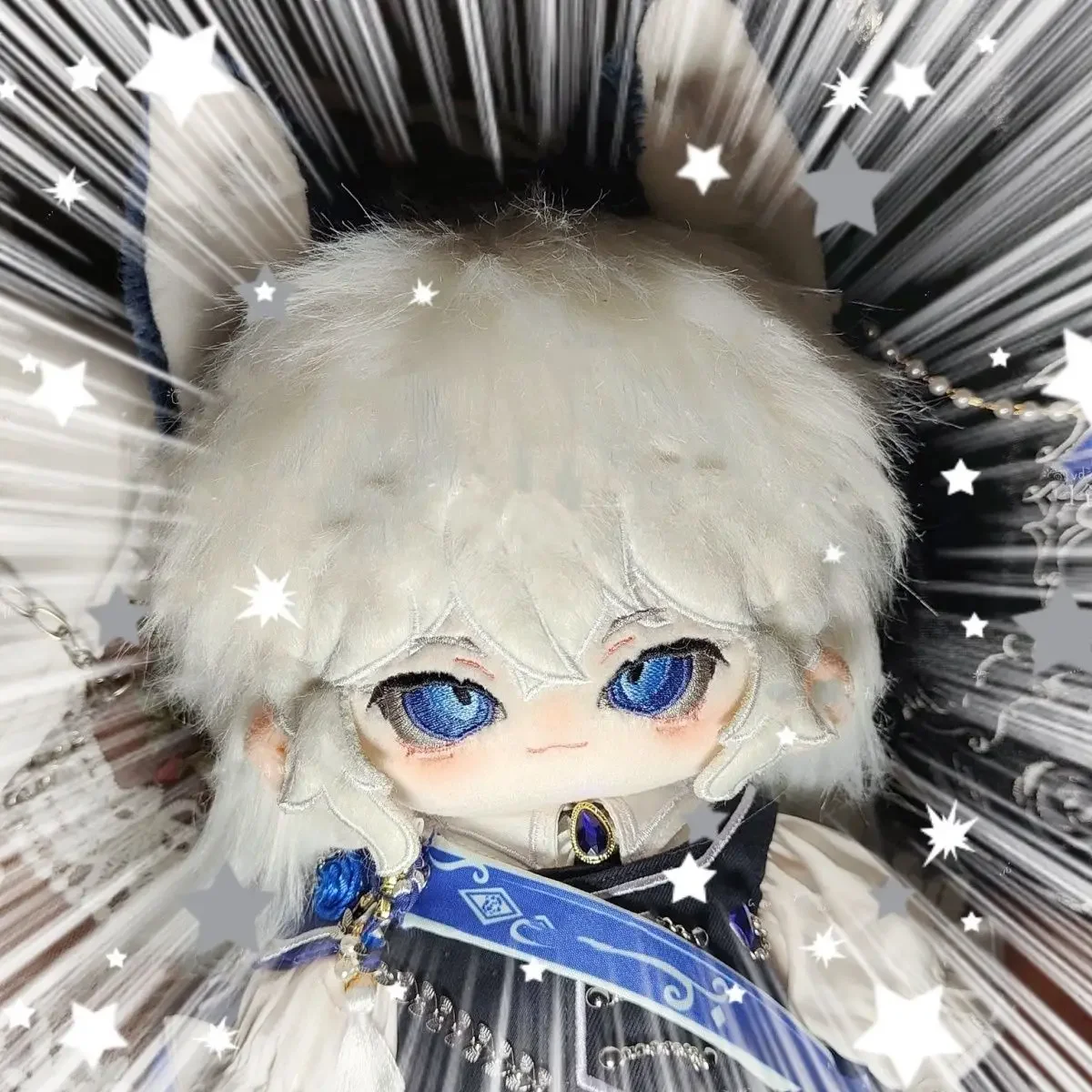 

Мягкие игрушки 20 см Game Identity V Косплей Ithaqua Хлопковая плюшевая кукла Тело Красивые уши Одеваются Косплей Куклы Талисман Подарки на рождение