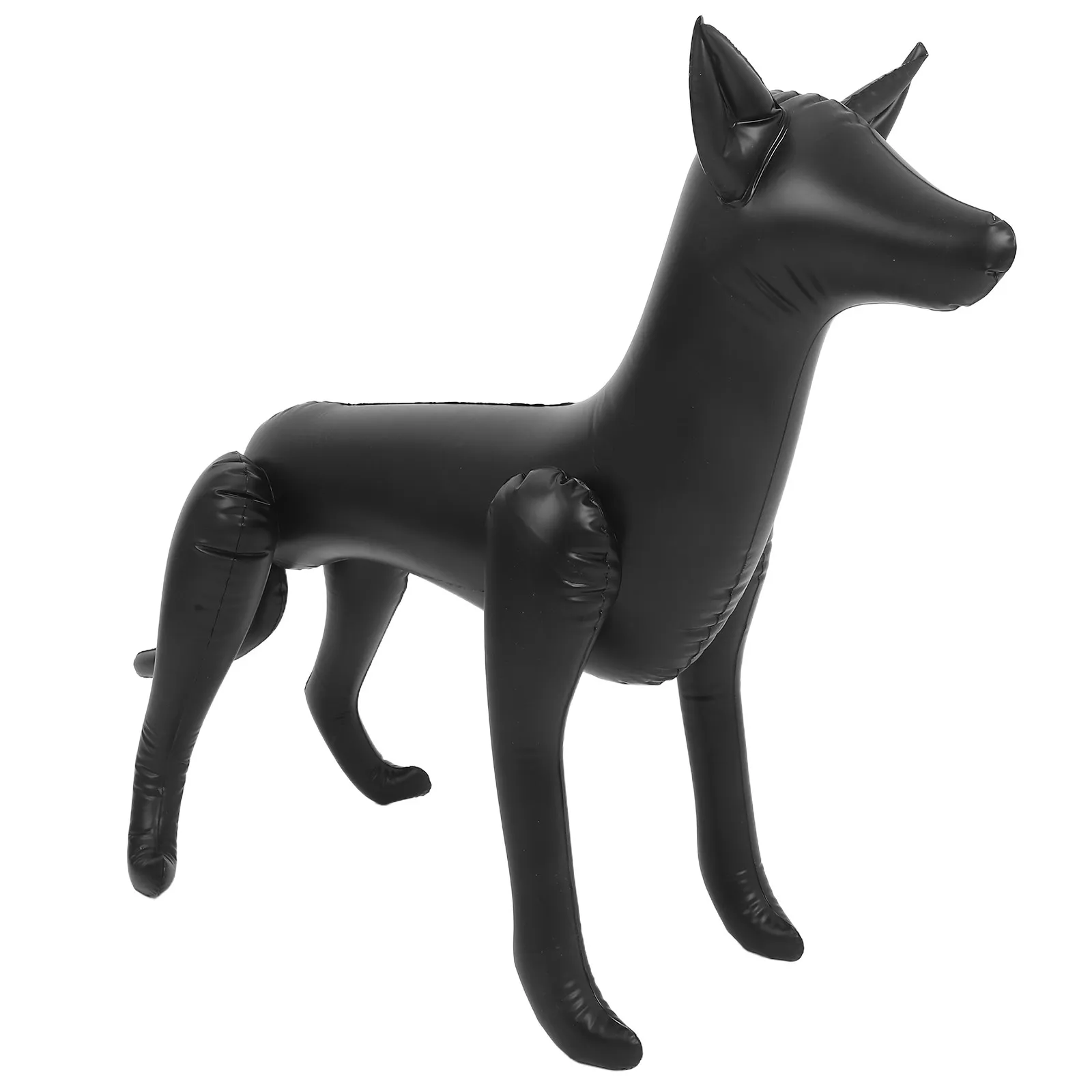 PVC Dog Mannequin for Pet Clothing Display – Lightweight Inflatable Pet Model Stand for Grooming Shops & Retail Decor