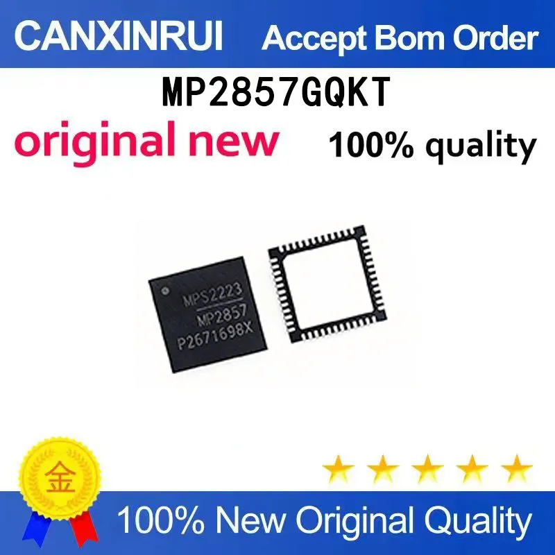 

(5-100 pieces)Brand new original MP2857GQKT MP2857 2857 QFN spot chip
