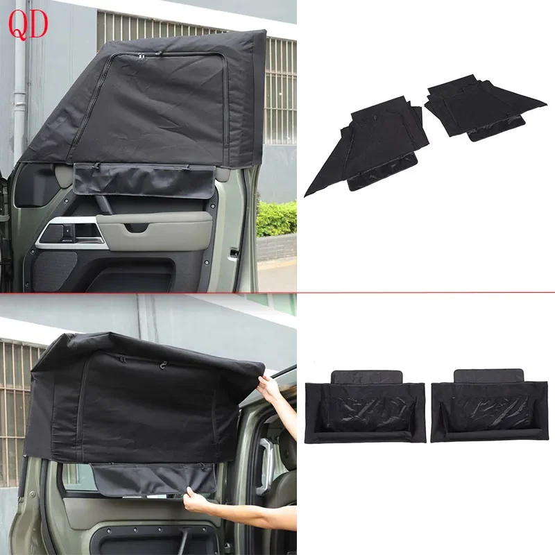 For Land Rover Defender 90 110 130 2020-2025+ Car window sunshade anti-insect cover automobile Car protection accessories