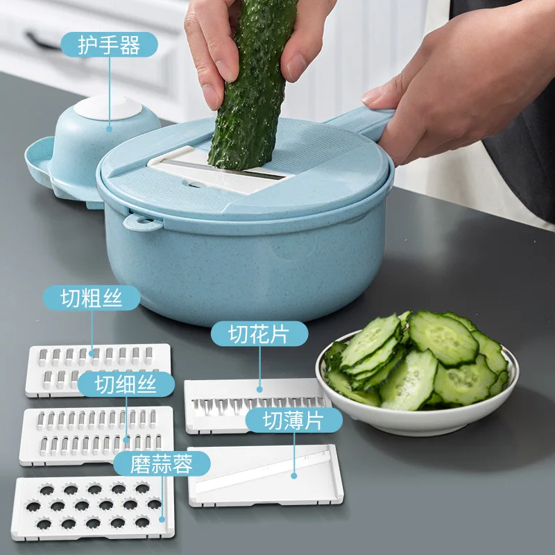 Kitchen multi-function vegetable cutting tool potato shredder household grater scraper shredder potato slicer