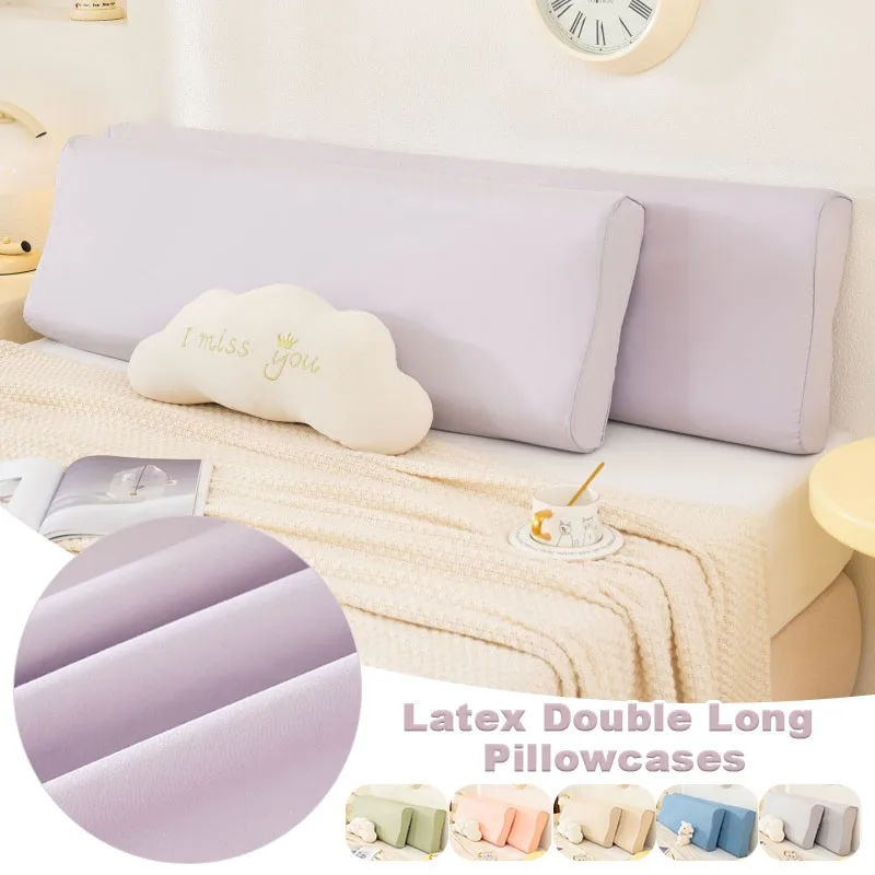 40X120X10CM Cotton Latex Pillowcase Long Pillow Cover for Bedroom Sleeping Memory Foam Pillow Comfortable Pillow Cover New