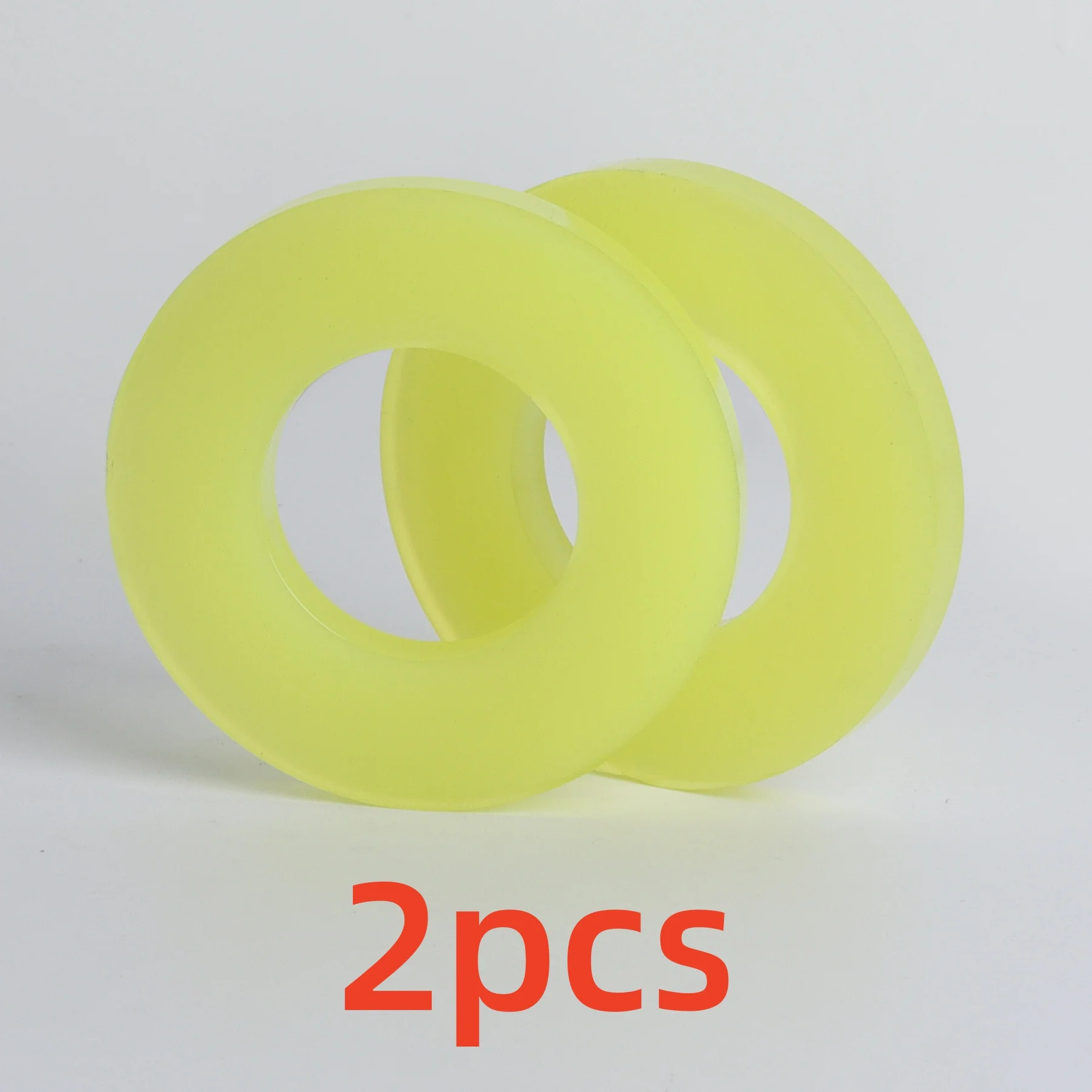 2X Silence Pad Rubber Bushing Dampers Universal Front Strut Tower Mount Suspension Shock-Absorbing Bearing Washer Over Bumps