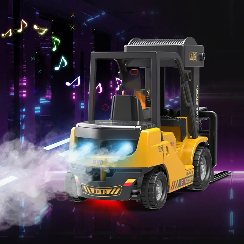 Remote Control Forklift Truck RC Car 2.4G Electric Crane Engineering Vehicles Kids Toys for Boys Child Birthday Christmas Gifts