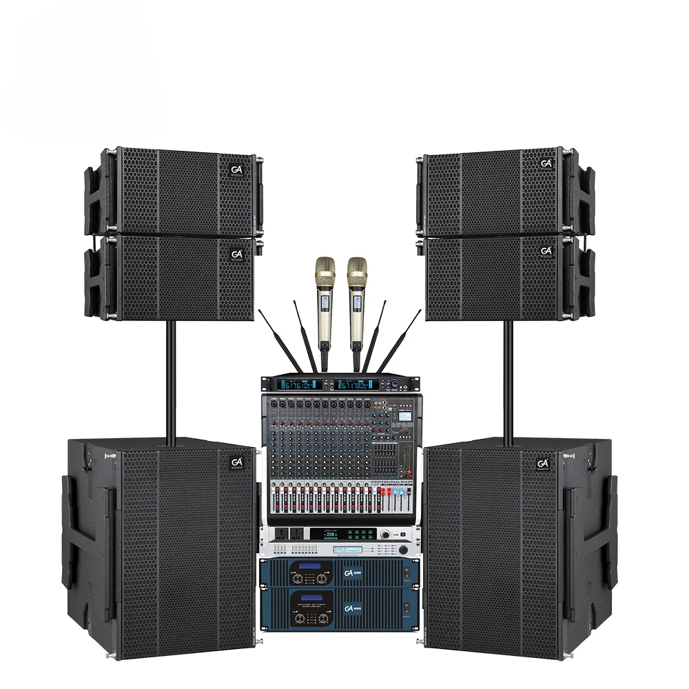 High Quality Professional Audio Single 12 inch Line Array Speaker Set Sound Equipment