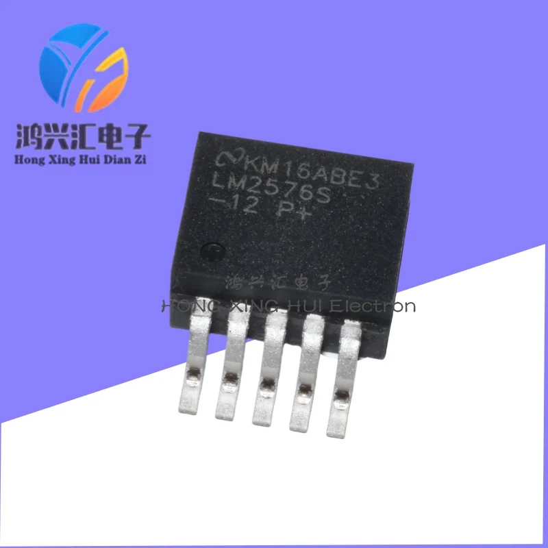 New/Original LM2576S-12 TO-263-5 12V/3A Step-Down DC-DC Regulator Chip