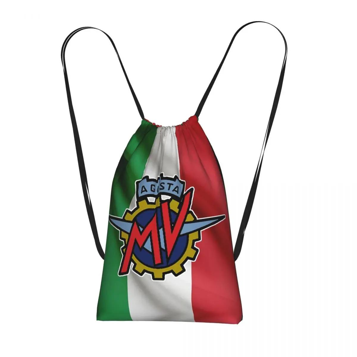 Motorcycle Doormat MV Agusta Drawstring Backpack hiking cycling Bag Lightweight Foldable Storage Drawstring Bag for Men Women