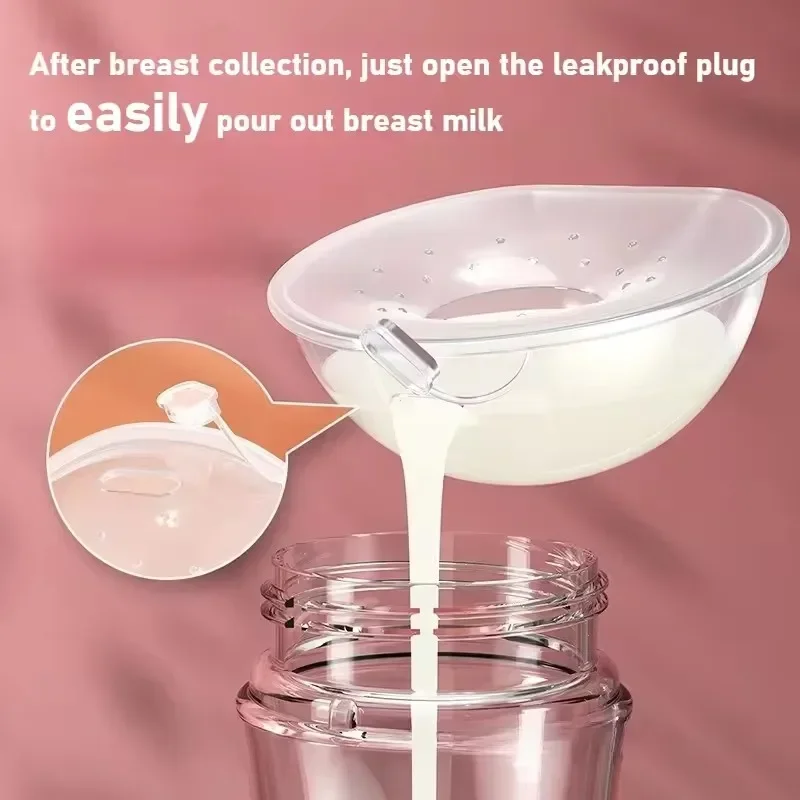 1/2Pcs Silicone Mother's Milk Collector with Scale Wearable Anti Spill Breast Pads Nipple Pain Protector Maternity Breastfeeding