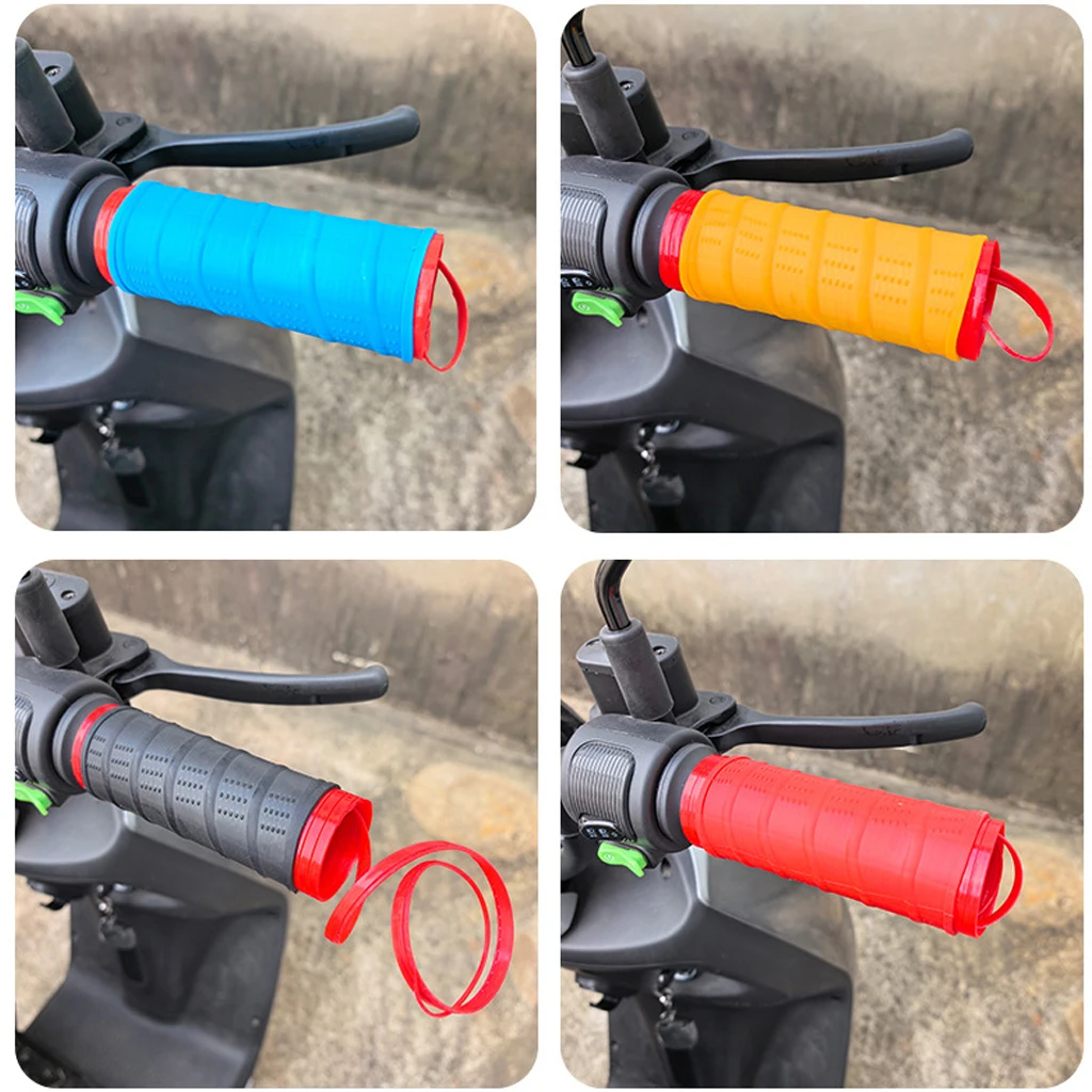 New Motorcycle Silicone Handlebar Cover For Suzuki GSX-8S GSX-8R GSX-8T GSX 8S 8T 8S RMZ250 RMZ450 RMZ RM-Z 250 450 DRZ DR-Z 400 view 6