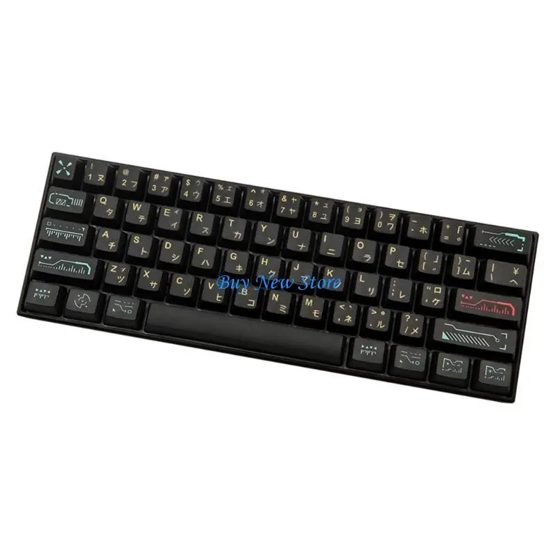 20ce Dye-Sublimation PBT Keycaps Ustaw Przebudzenie 71/128 Klucze