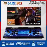 2025 New 3D Pandora Game box arcade 50500 games in 1 Dual Joystick 720P HD connected Suitable For Family Play