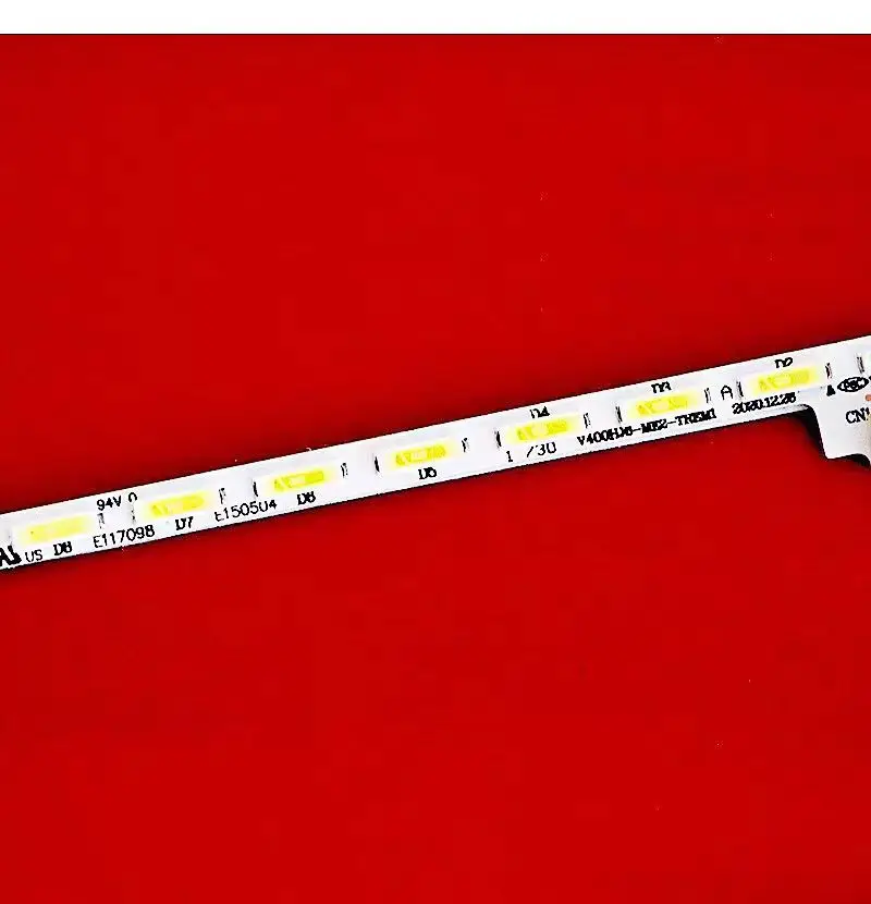 LED backlight strip for TELEFUNKEN TF-LED40S10T2 40PFL5449 Toshiba 40L2456D M00078 N31A51P0AV400HJ6-LE8 V400HJ6-ME2-TREM1