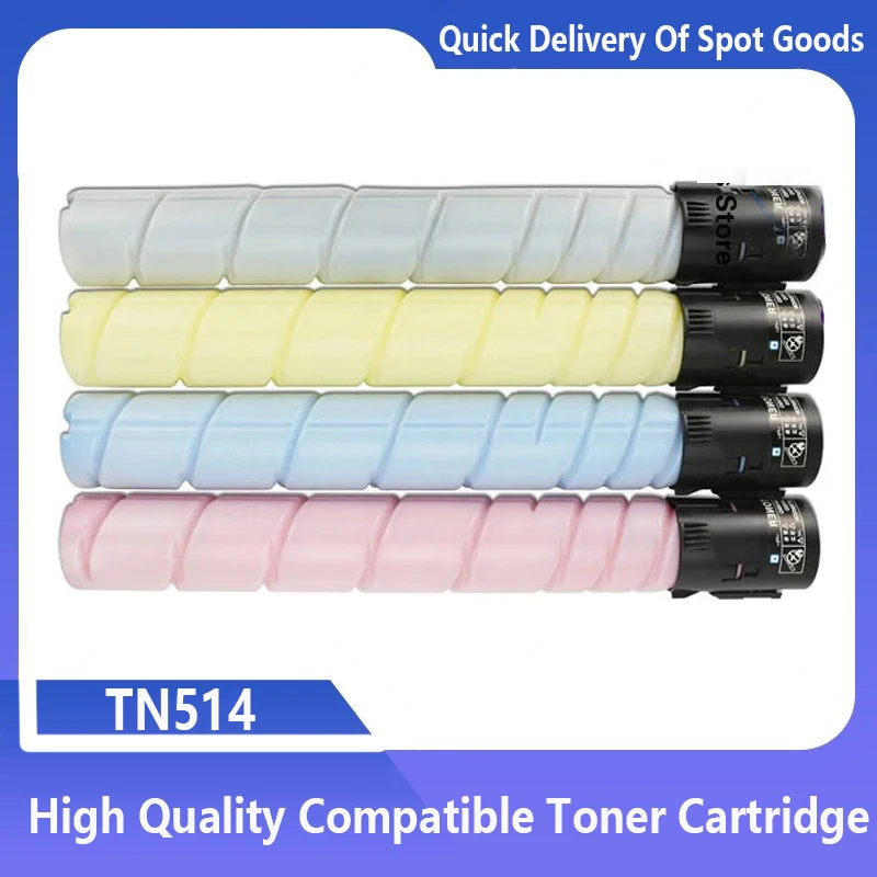 

NEW Color Compatible Toner Cartridge for Konica Minolta TN514 Copier Toner Bizhub C368 C458 C558 C658 Printer