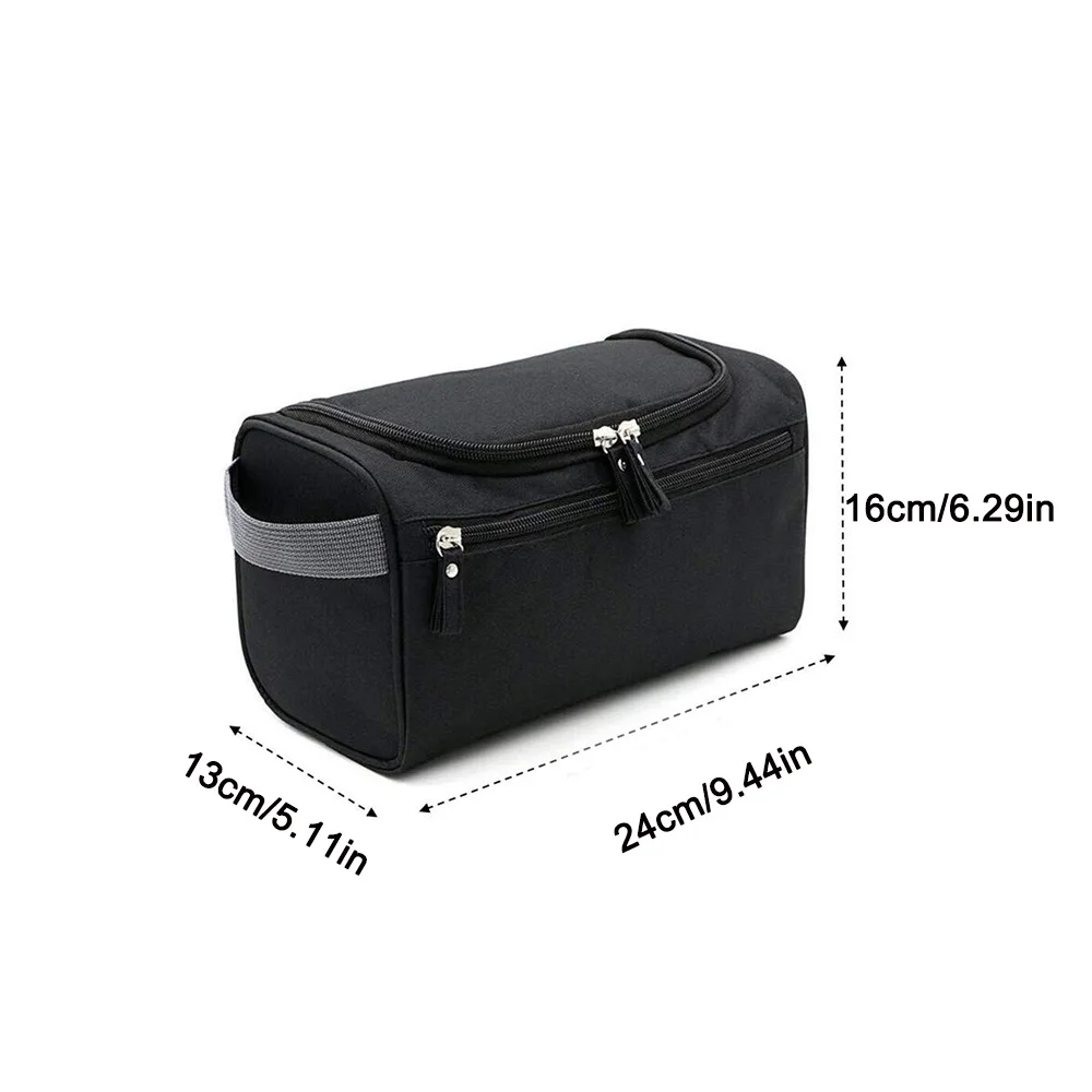 Multi-functional Travel Toiletry Storage Bag Men's Handheld Hook Large Capacity Organizer Portable Toiletry Pouch for Travel Use