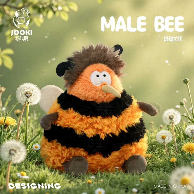 

Cartoon Larry the Bumblebee Plush Pillow - Soft, Comfortable, and Adorable Decorative Cushion for Home and Office