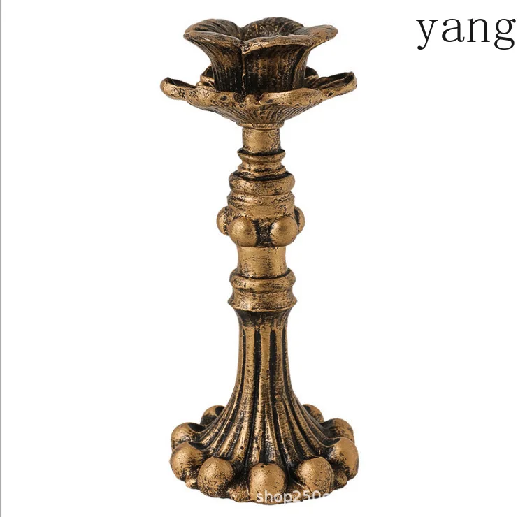 LH candlestick candle holder crafts bar cafe theme decoration