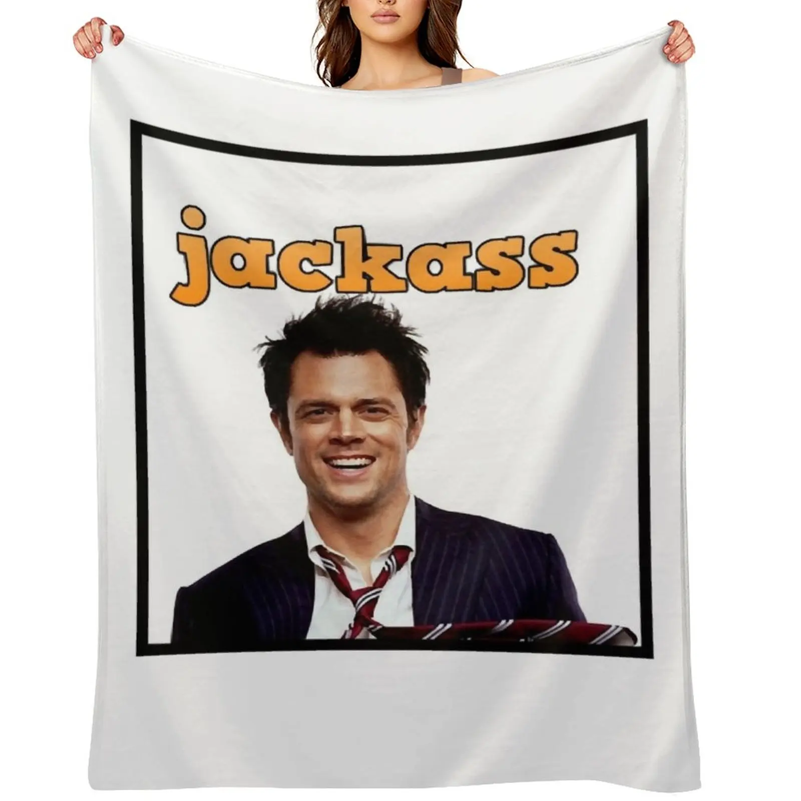

My Favorite People Johnny Knoxville Funny Graphic Gifts Throw Blanket Custom Vintage Winter beds Soft Beds Blankets