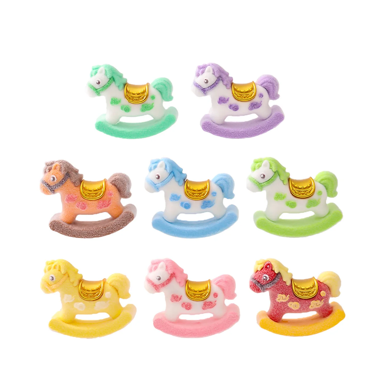 

2026 Новый год, креативная лошадка-качалка, автомобиль, домашний настольный орнамент, подарок, талисман зодиакальной лошади, подарок друзьям