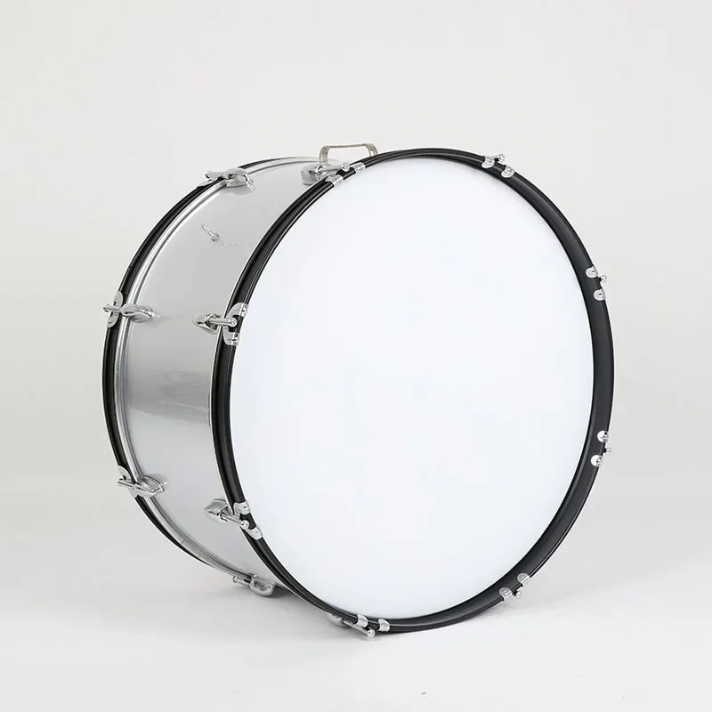 2025 طبلة جهير مسيرة 26 بوصة غلاف خشبي للقرع الاحترافي