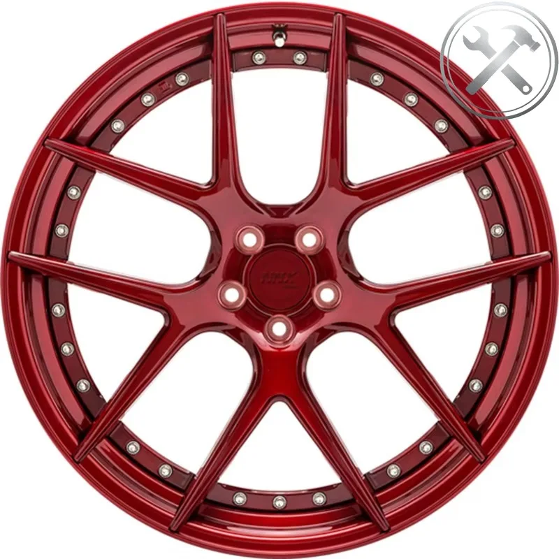 

Aluminum Alloy 20 21 22 Inch Forged Tuning Rims Aftermarket High Loading A6061 25mm 35mm ET 100mm PCD