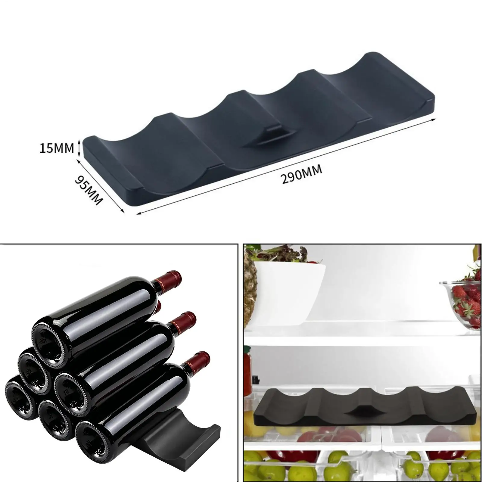Suportes para Latas de Refrigerador, Acessório para Bar, Suporte para Vinho, Organizador de Latas de Cerveja para Refrigerador, Despensa, Festa, Piquenique, Camping