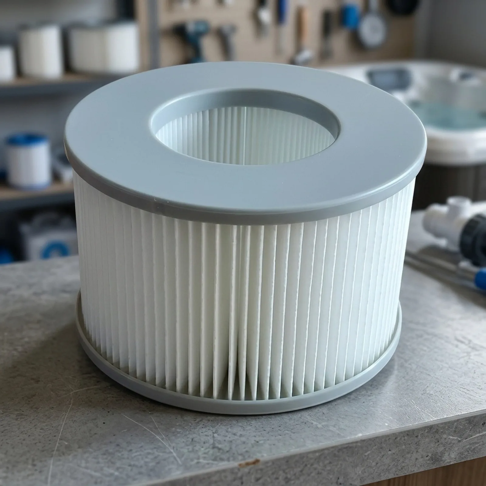 BRASST For mspa Replacement Filter Cartridge PET Construction 4.3 Inch x 3.1 Inch Designed for All For mspa Model Compatibility