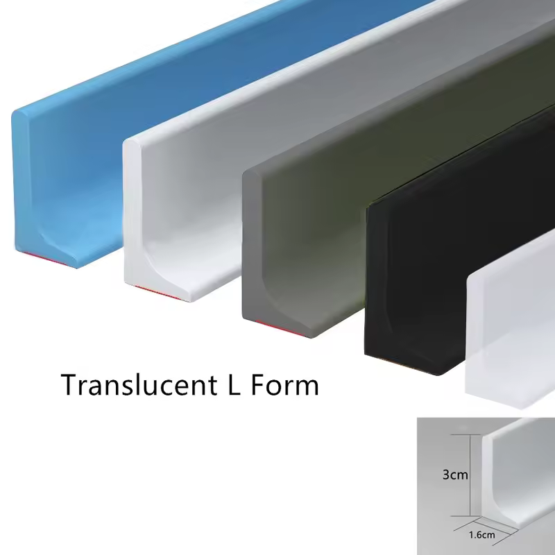 1-3M Water Shower Dam Bathroom Water Stopper Silicone Retaining Strip Flood Barrier Dry And Wet Separation Blocker - Image 8