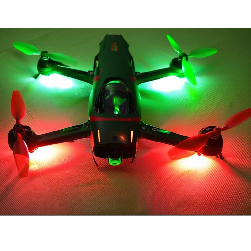 ZMR III Kabelloses Navigationslicht – 1S wiederaufladbare 4 Modi LED für RC Drone Flugzeug Boot Auto – Detail 1